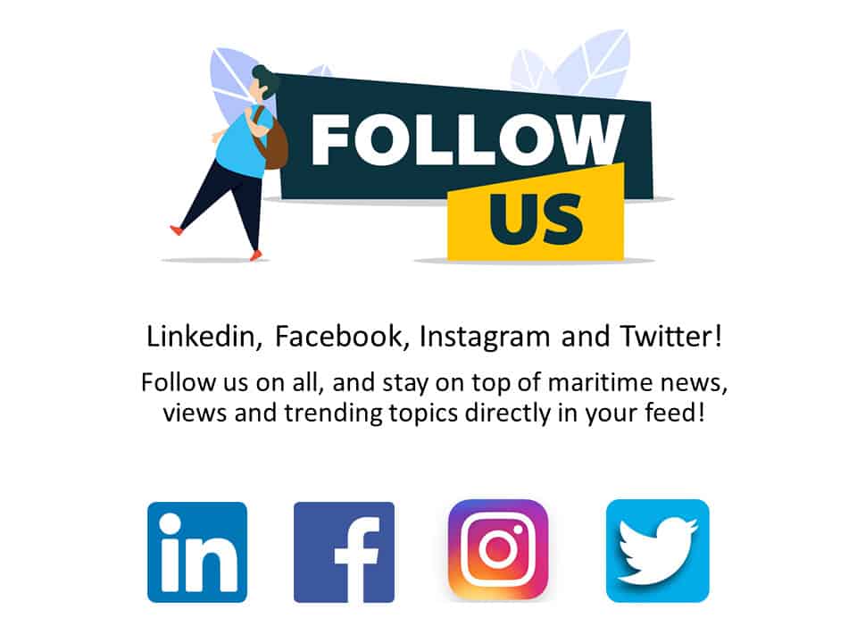 Follow Us On Social Media Sign