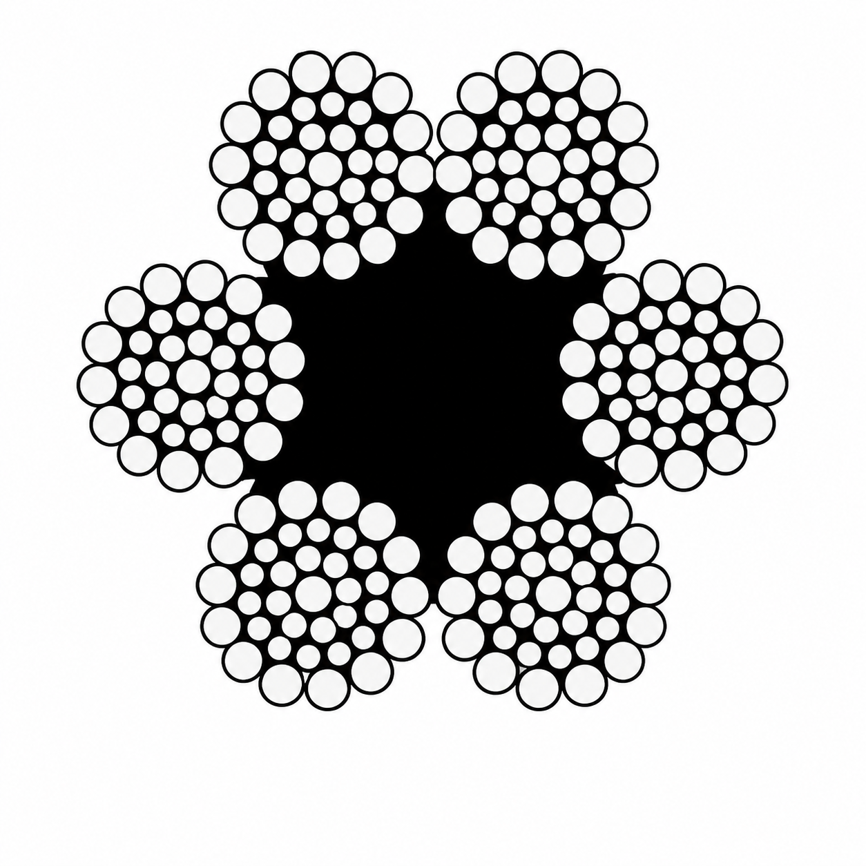 6x36 WS Fiber Core<br/> Wire Rope