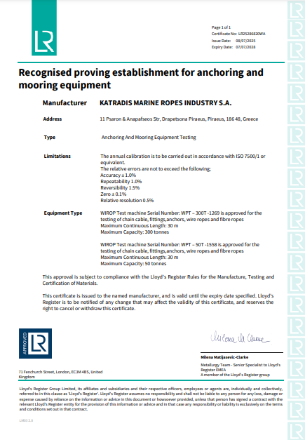 lr proving establishment avee piraeus