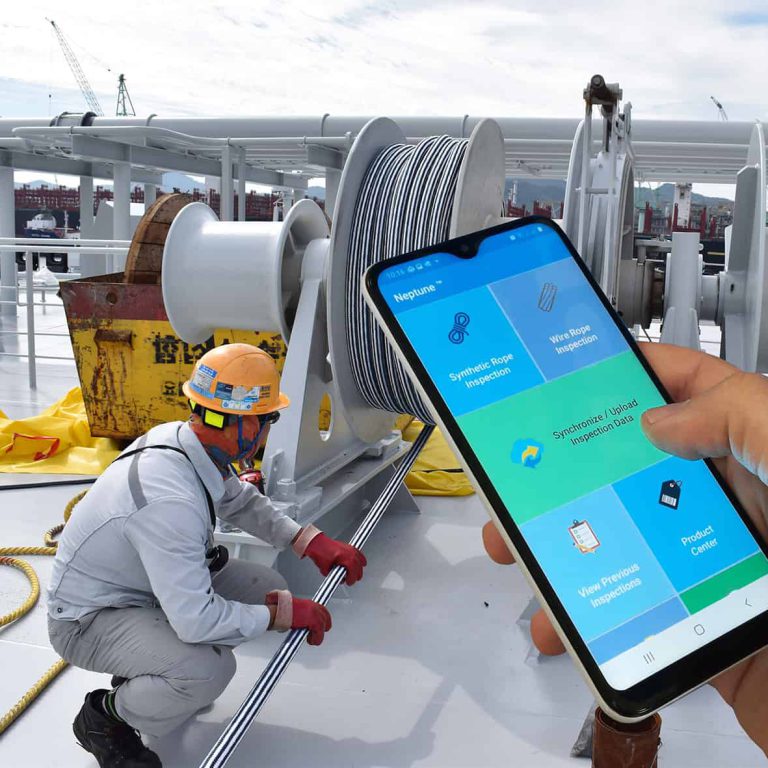 Neptune Rope Neptune Service Solutions / Rope Inspection - Katradis Marine Ropes