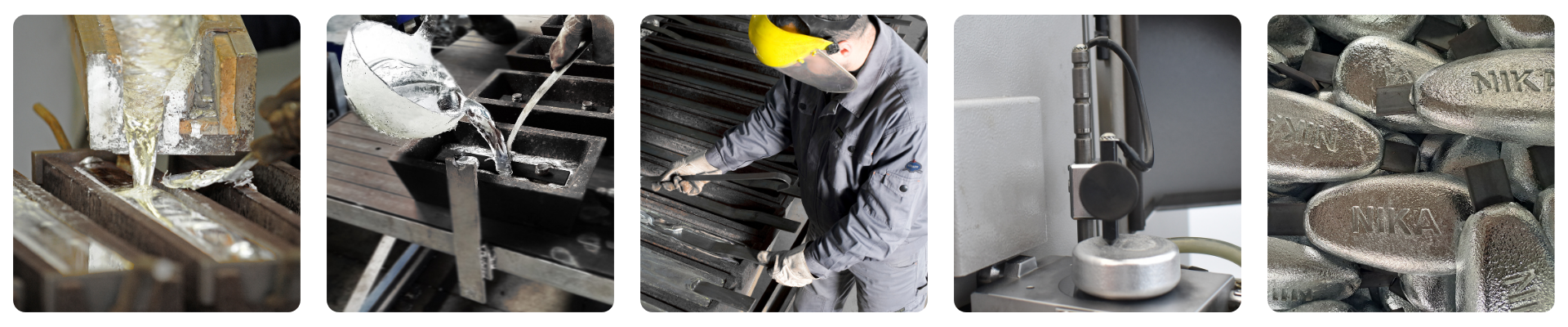 Anodes manufacturing
